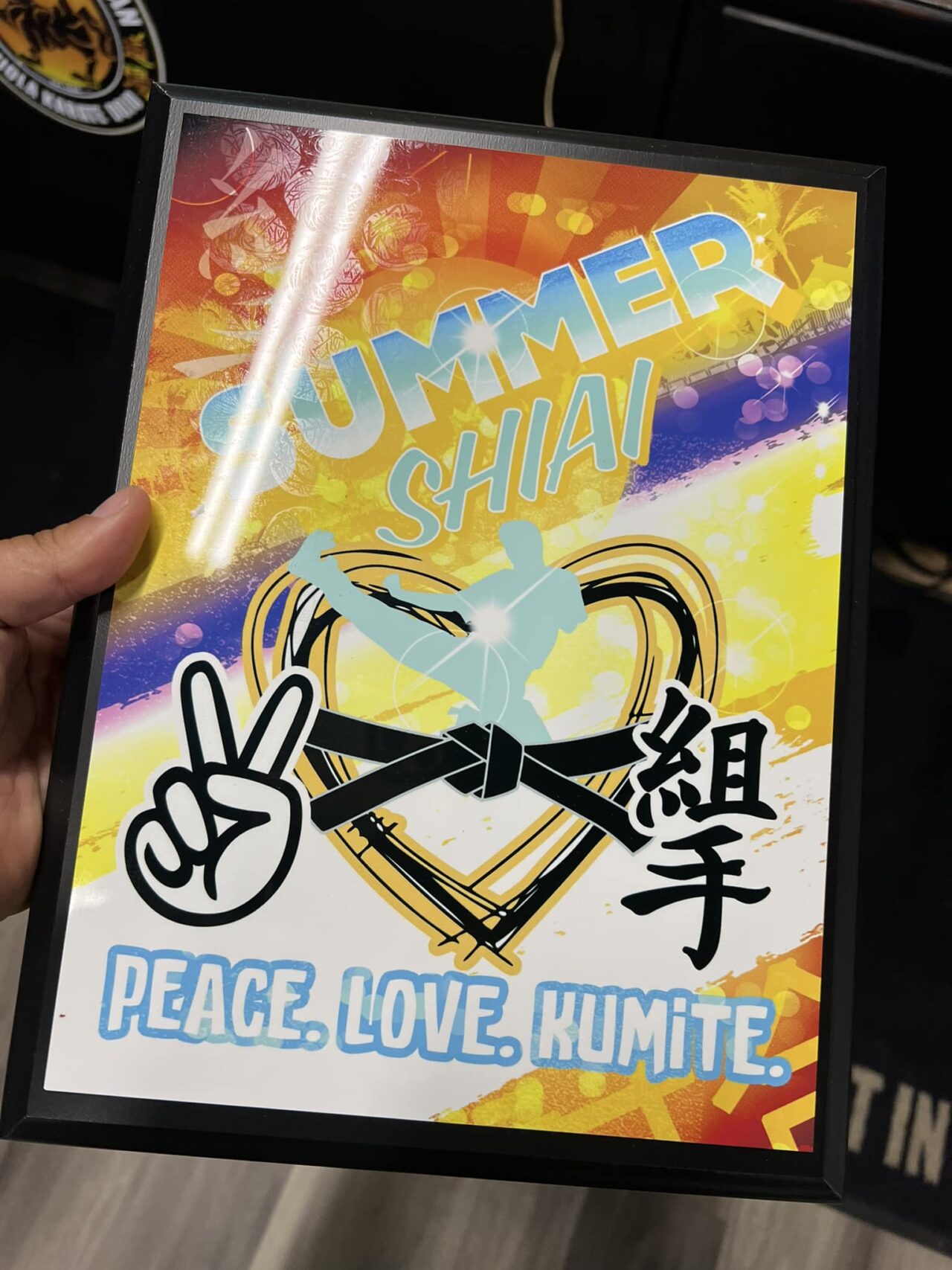 peace love kumite