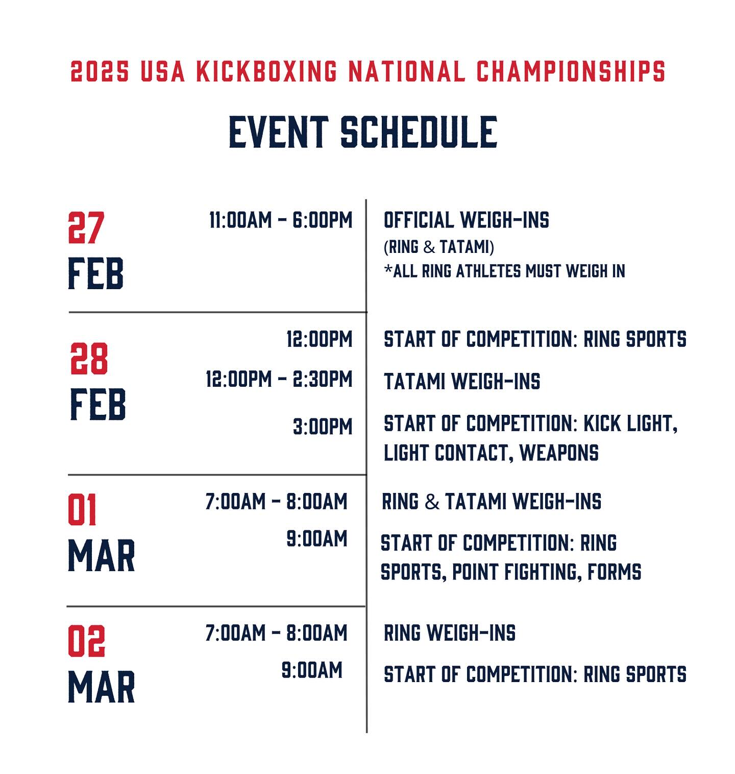 wako schedule